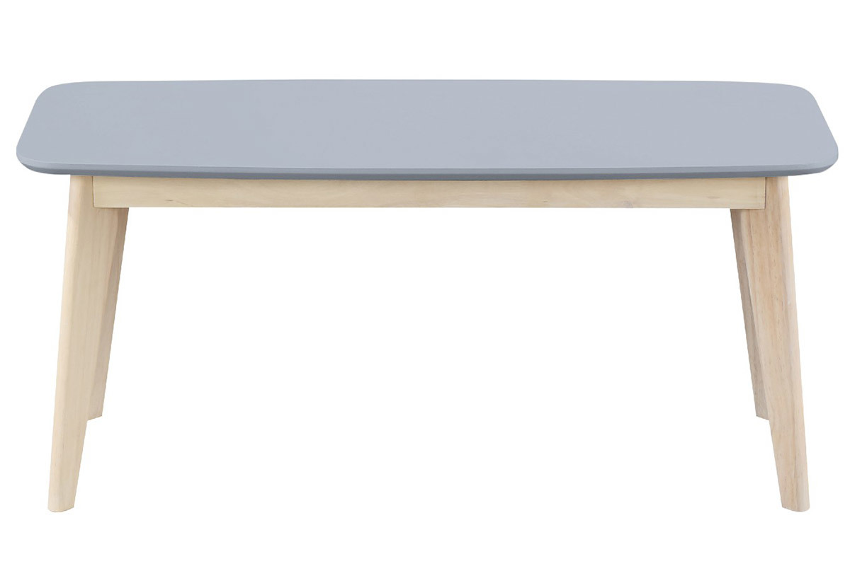 Panca design 100 cm Grigio chiaro LEENA