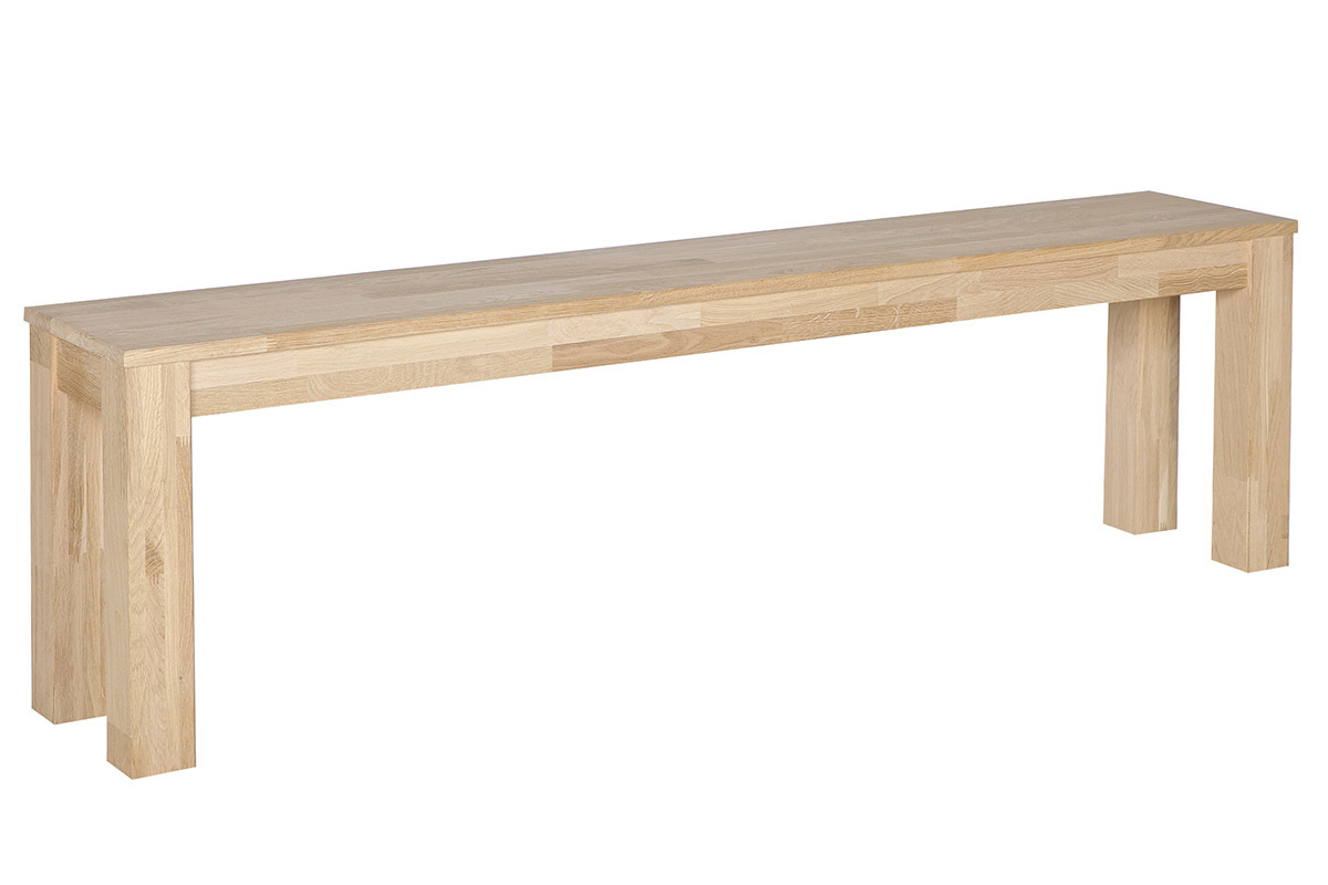 Panca in quercia 160cm LUPA