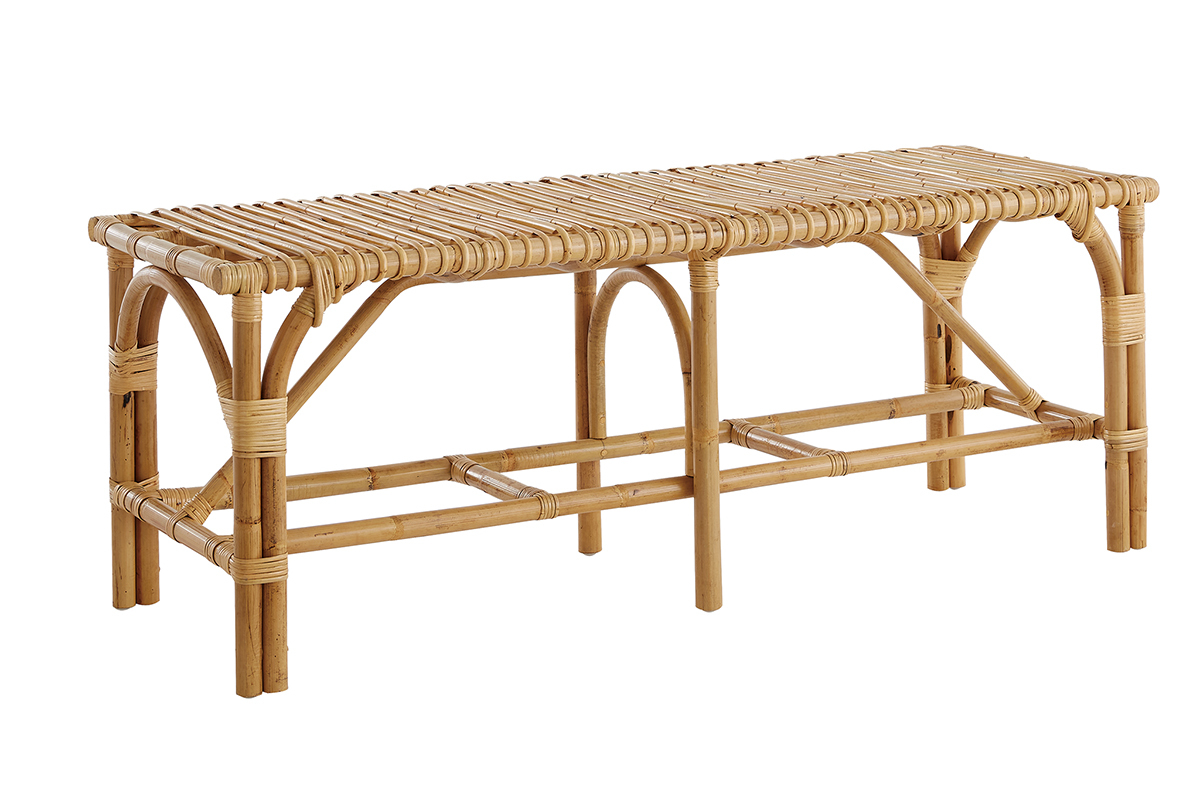 Panca in rattan L120 cm SUNNY