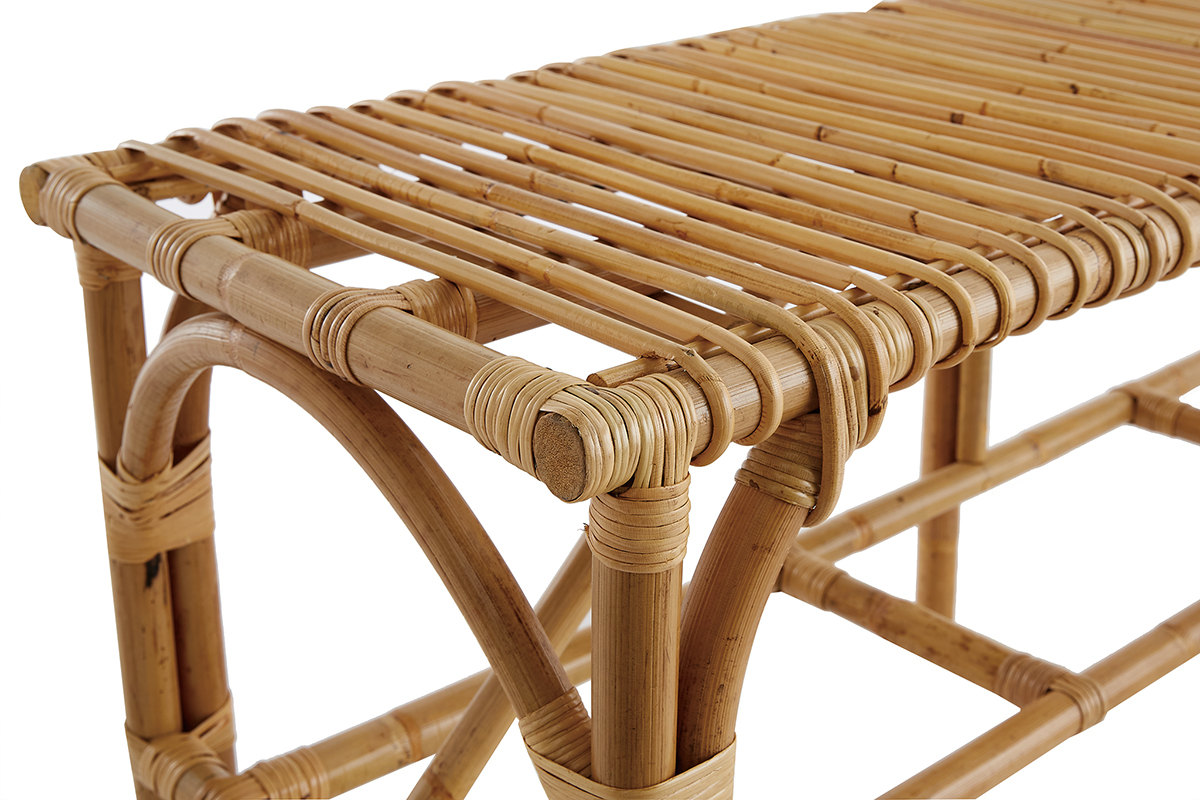 Panca in rattan L120 cm SUNNY