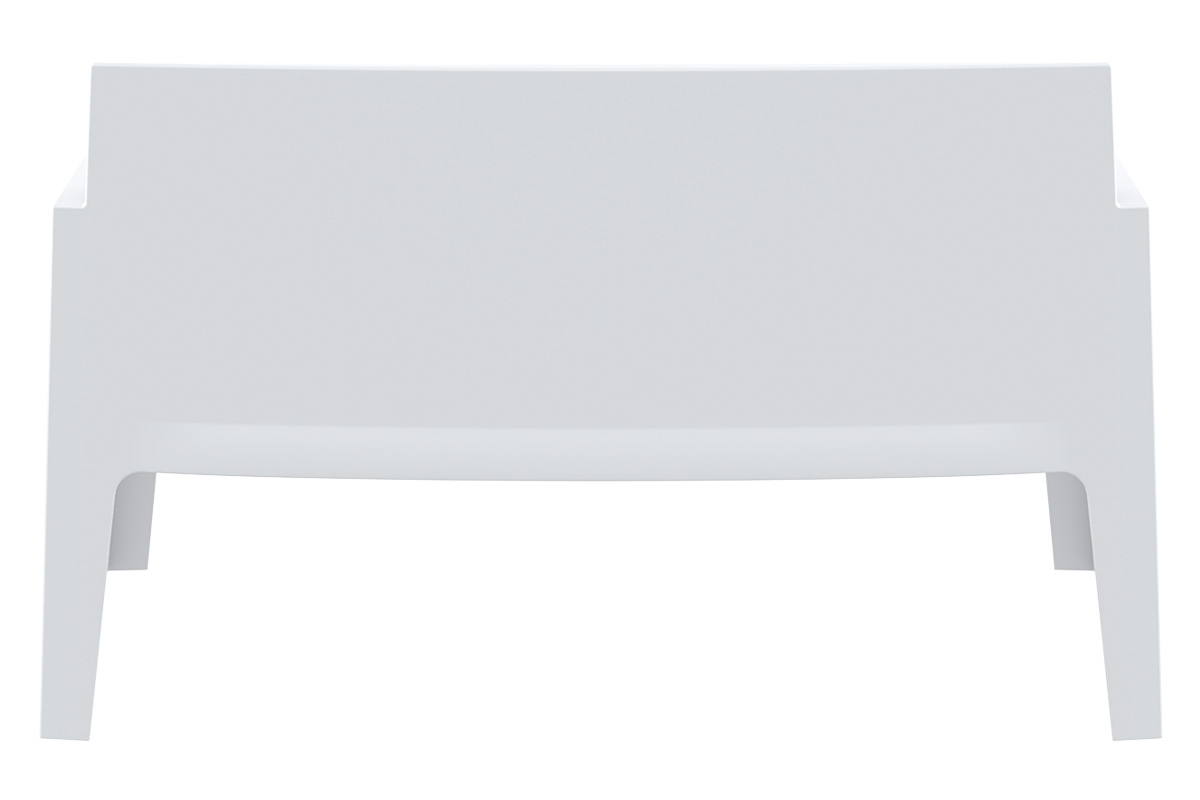 Panchina da giardino design colore bianco LALI