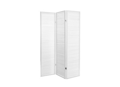 Paravento in legno bianco ROMANCE