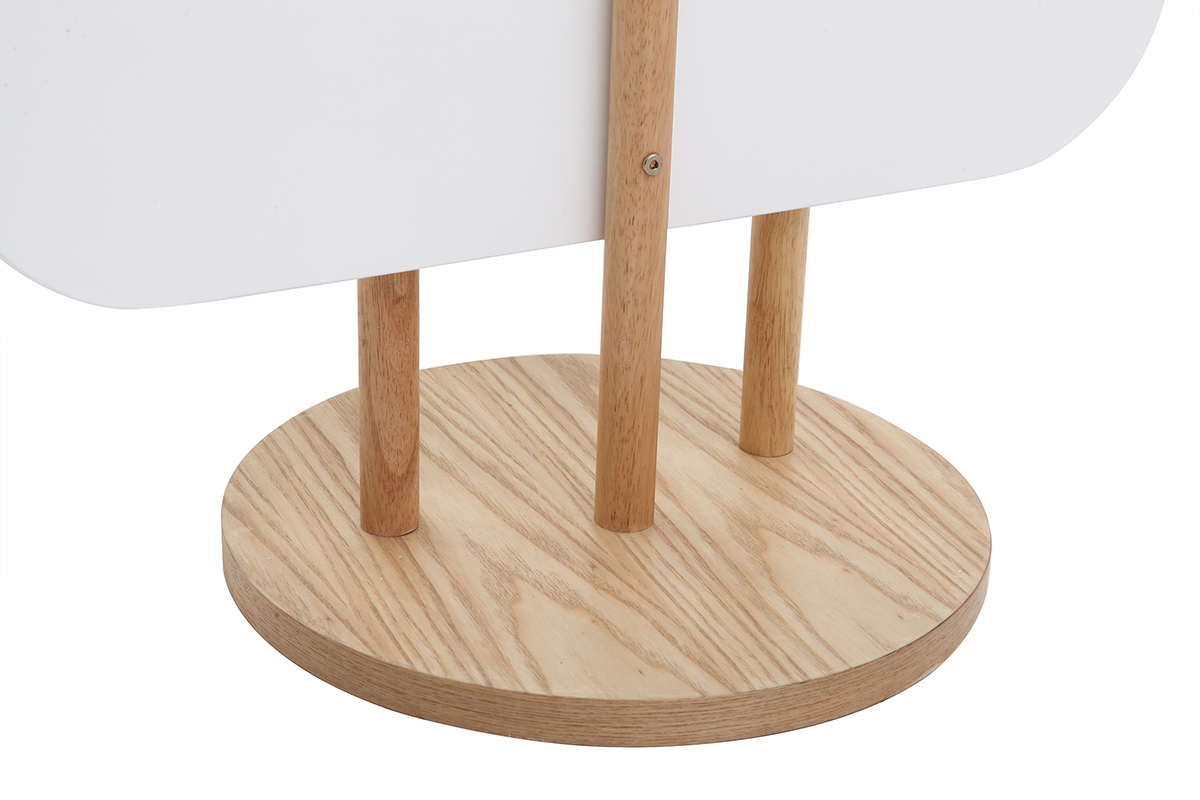 Paravento scandinavo-giapponese in legno colore Bianco JAPANSK