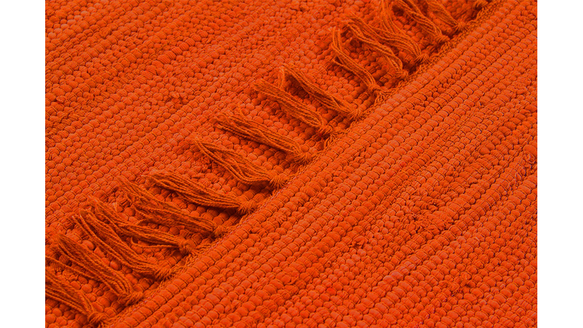 Passatoia color arancione 60 x 200 cm AUBAGNE