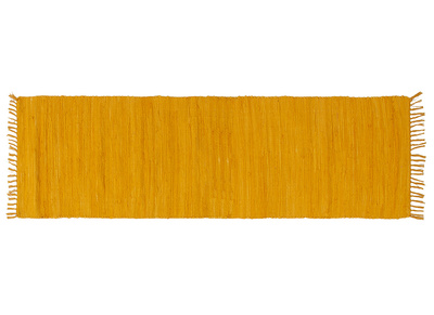Passatoia da corridoio color giallo cumino 60 x 200 cm AUBAGNE