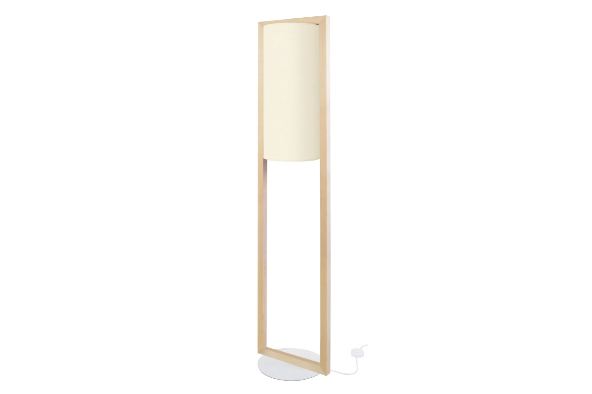 Piantana di design in legno H165 cm HATHA