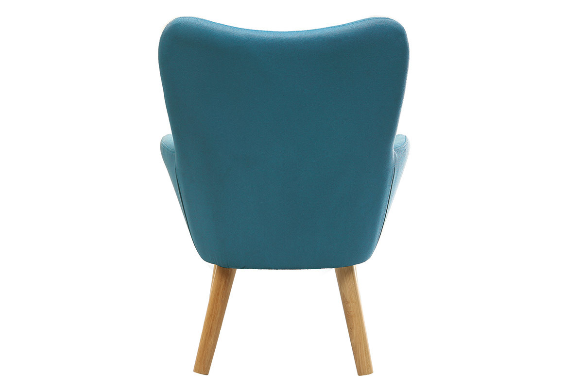 Poltrona bambino design blu petrolio BABY BRISTOL