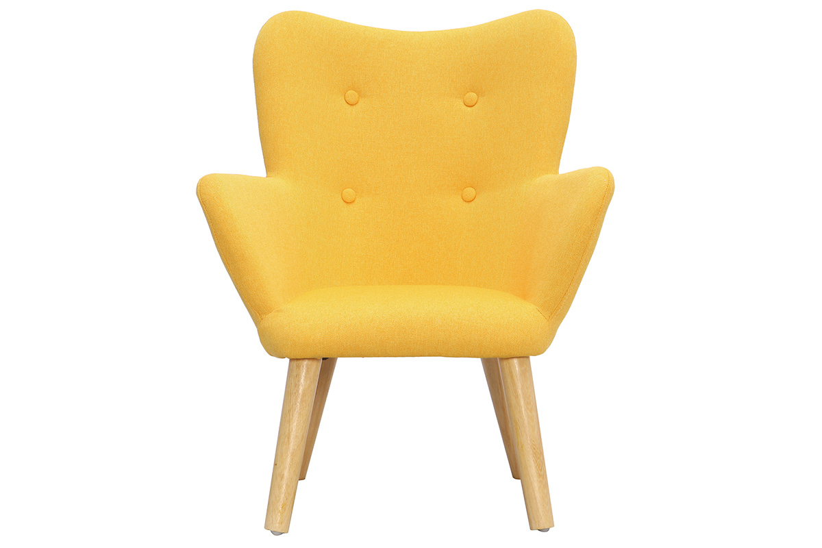 Poltrona bambino design giallo BABY BRISTOL