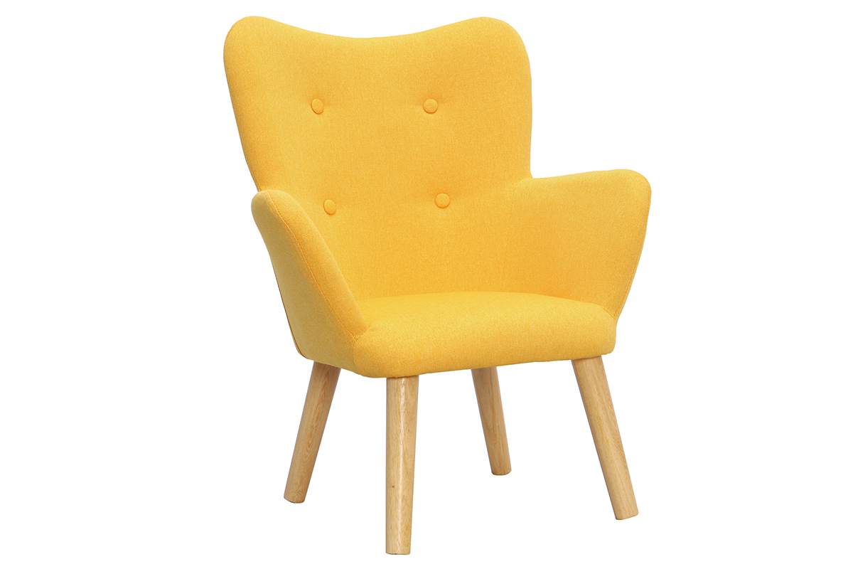 Poltrona bambino design giallo BABY BRISTOL