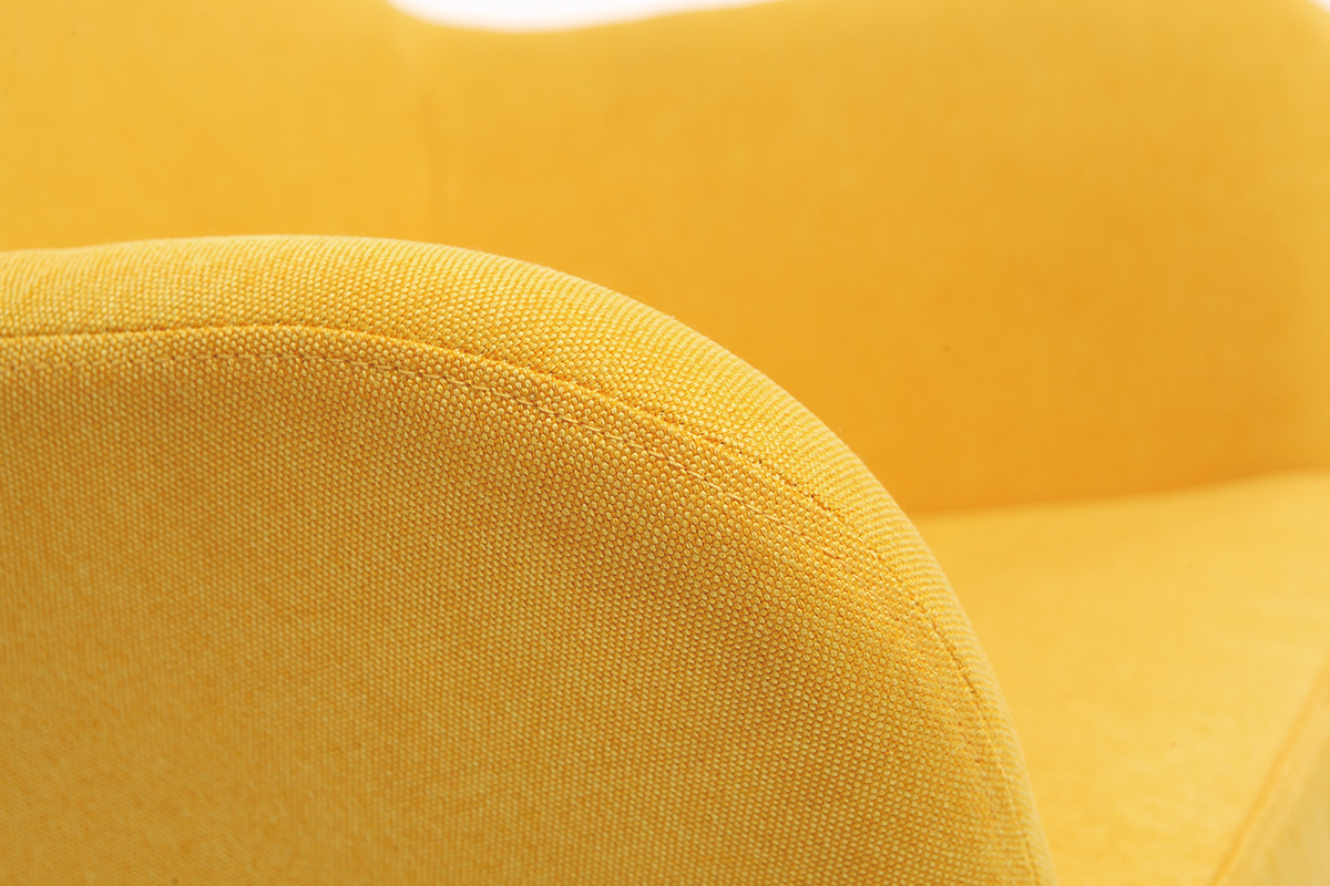 Poltrona bambino design giallo BABY MIRA