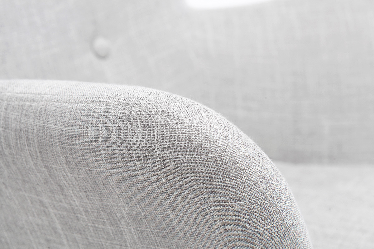 Poltrona bambino design grigio ghiaccio BABY BRISTOL