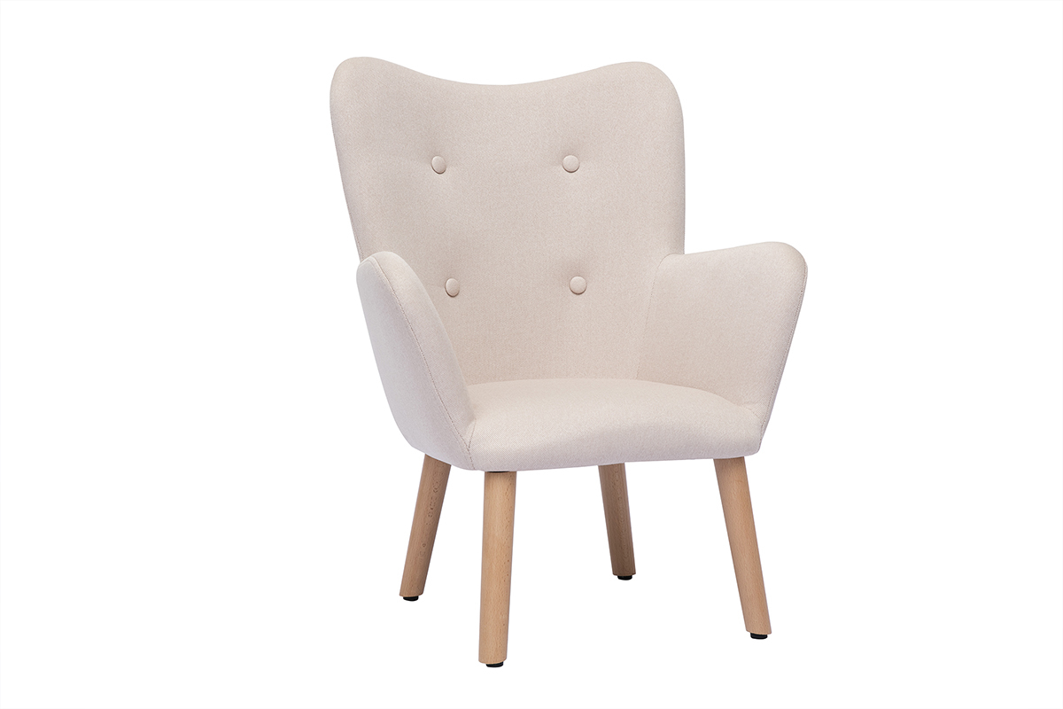 Poltrona bambino design rosa BABY BRISTOL