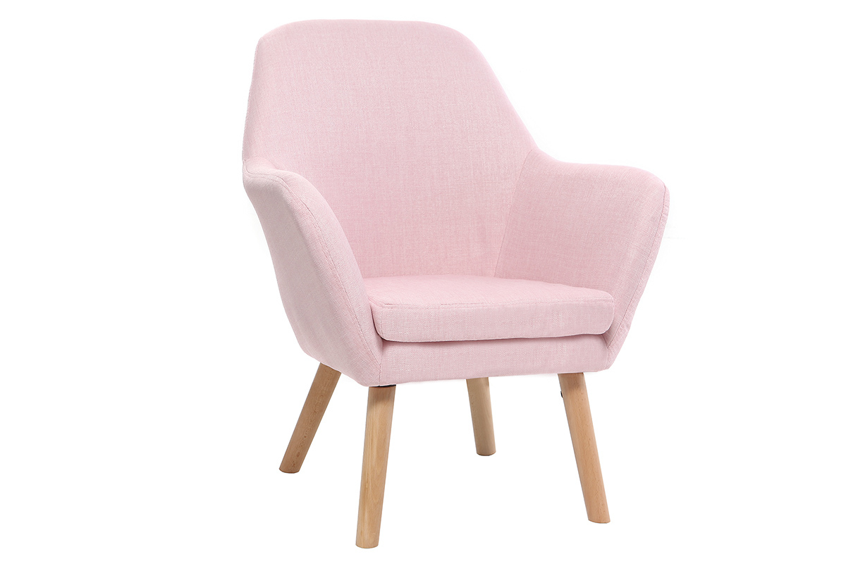 Poltrona bambino design rosa BABY MIRA