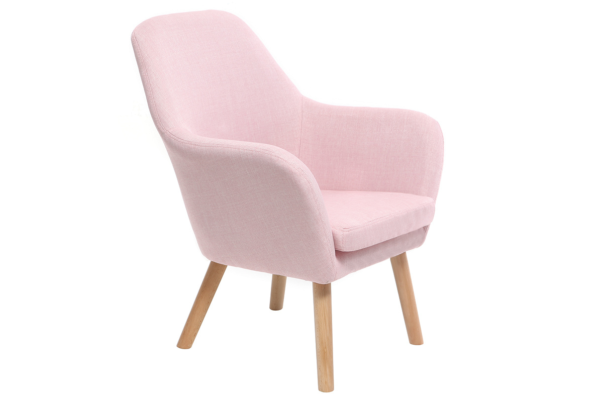 Poltrona bambino design rosa BABY MIRA