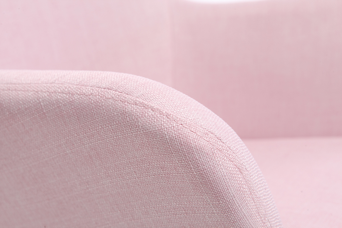 Poltrona bambino design rosa BABY MIRA