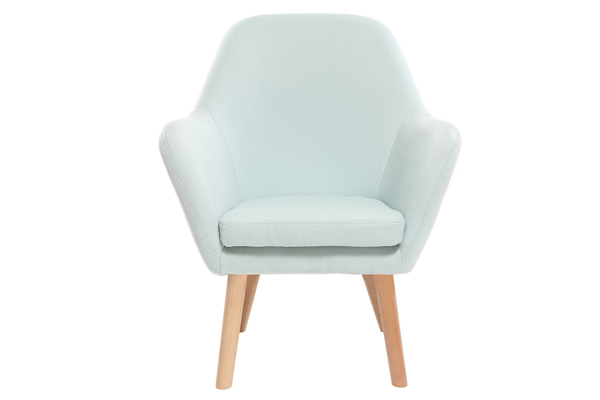 Poltrona bambino design verde acqua BABY MIRA