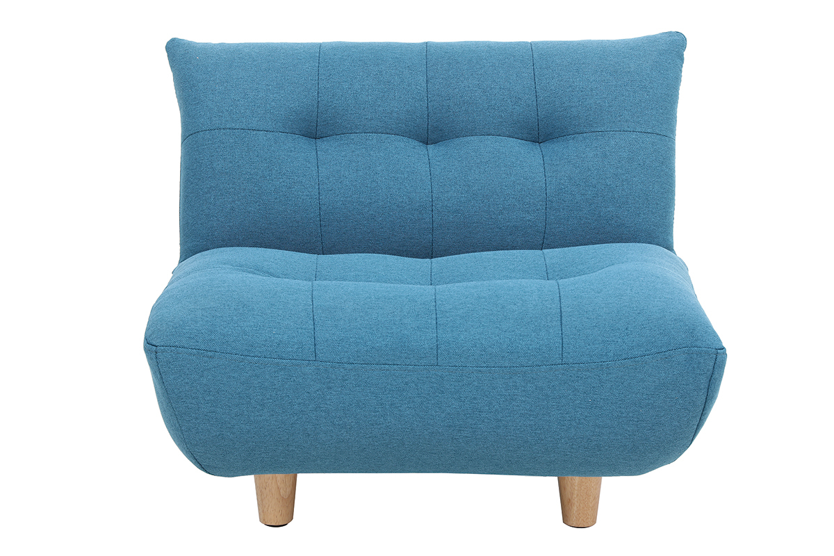 Poltrona bambino scandinava blu anatra BABY YUMI