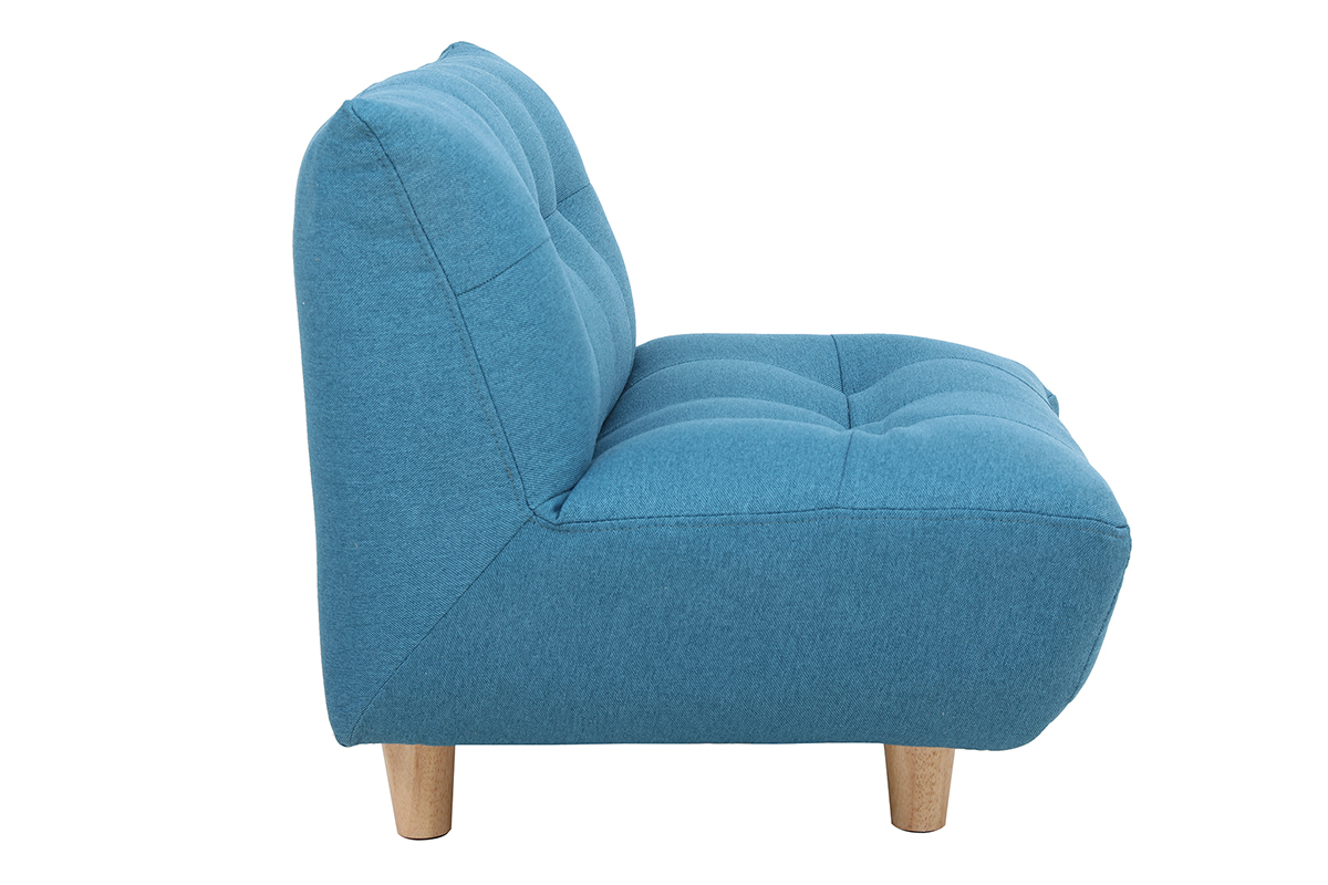 Poltrona bambino scandinava blu anatra BABY YUMI
