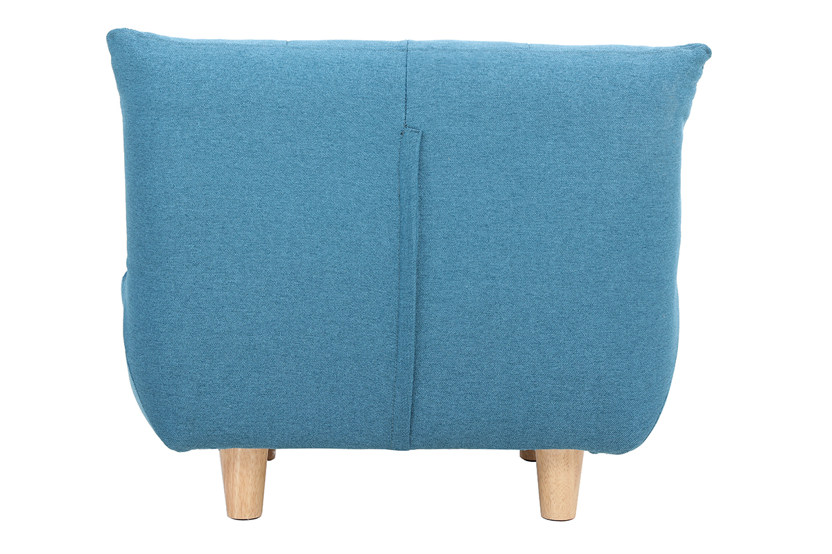 Poltrona bambino scandinava blu anatra BABY YUMI