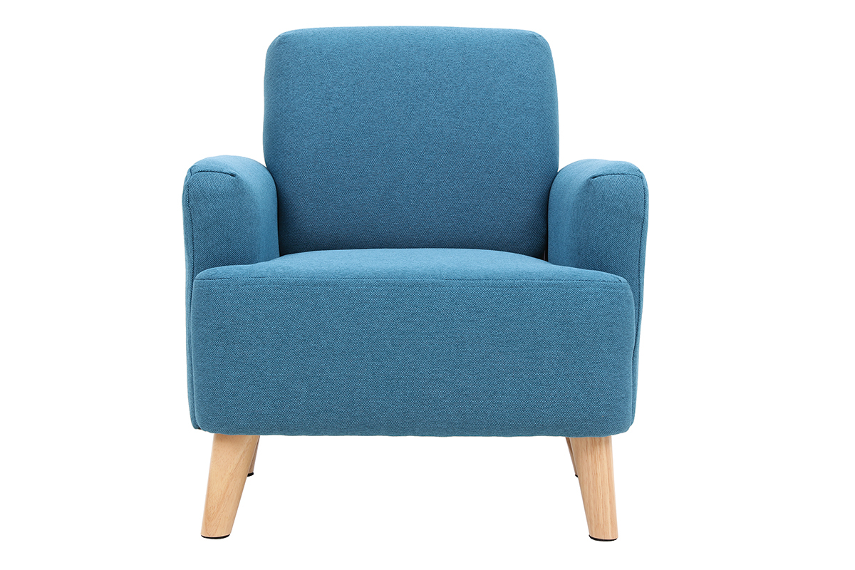 Poltrona bambino scandinavo blu petrolio BABY ISKO