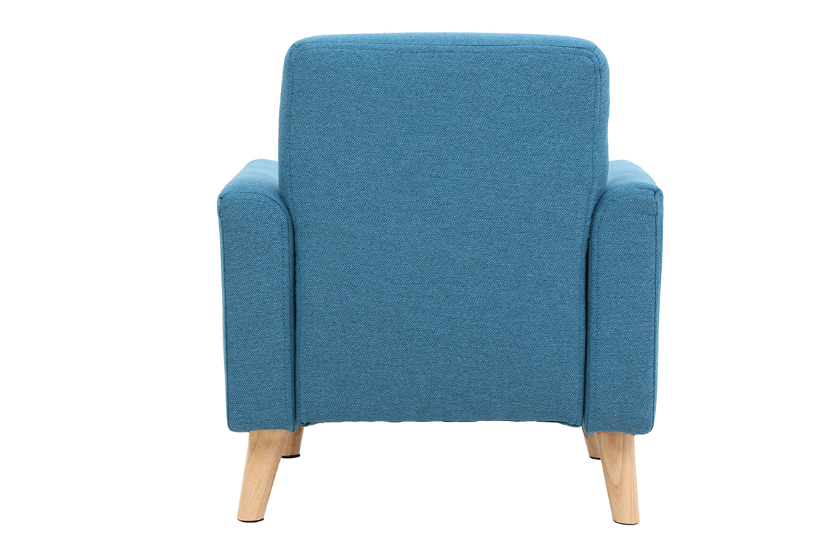 Poltrona bambino scandinavo blu petrolio BABY ISKO