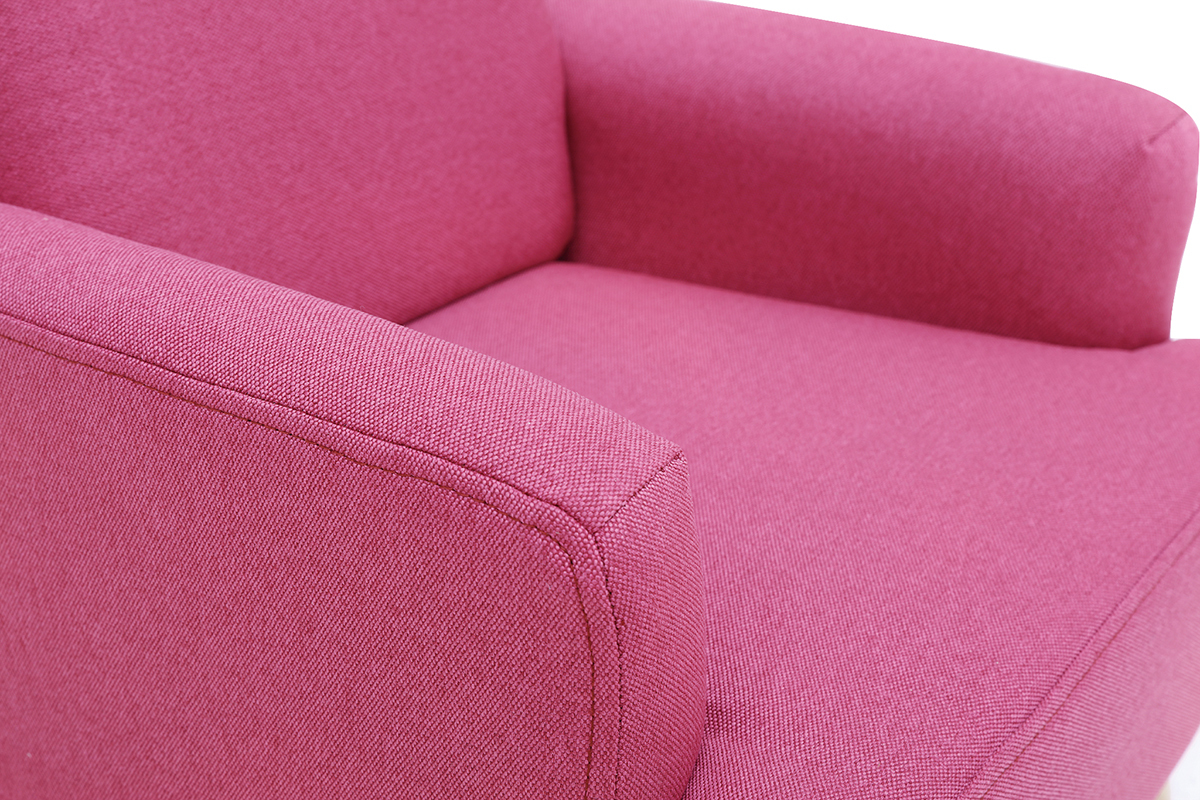 Poltrona bambino scandinavo rosa BABY ISKO