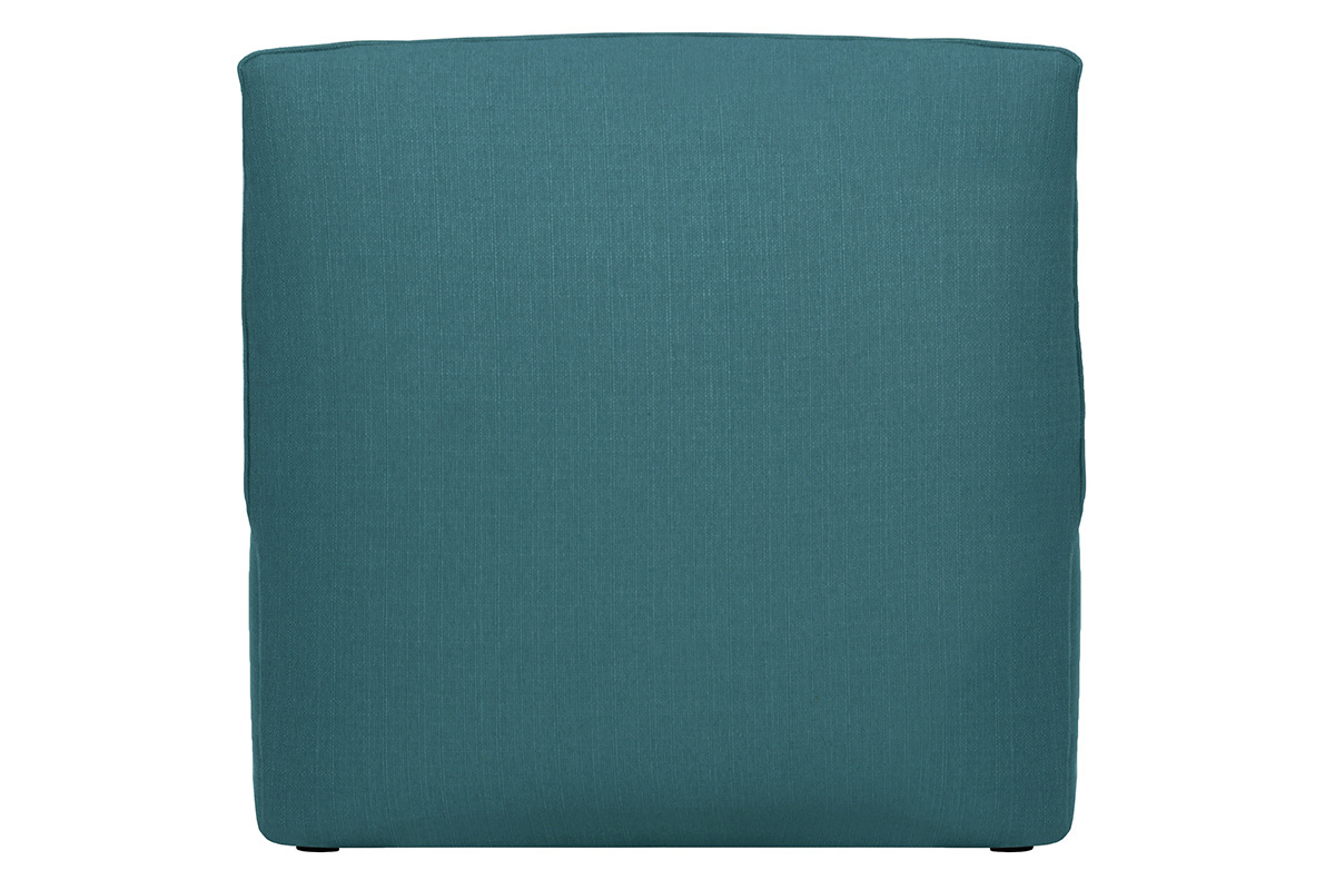 Poltrona bassa senza braccioli design in tessuto foglia di t� MODULO