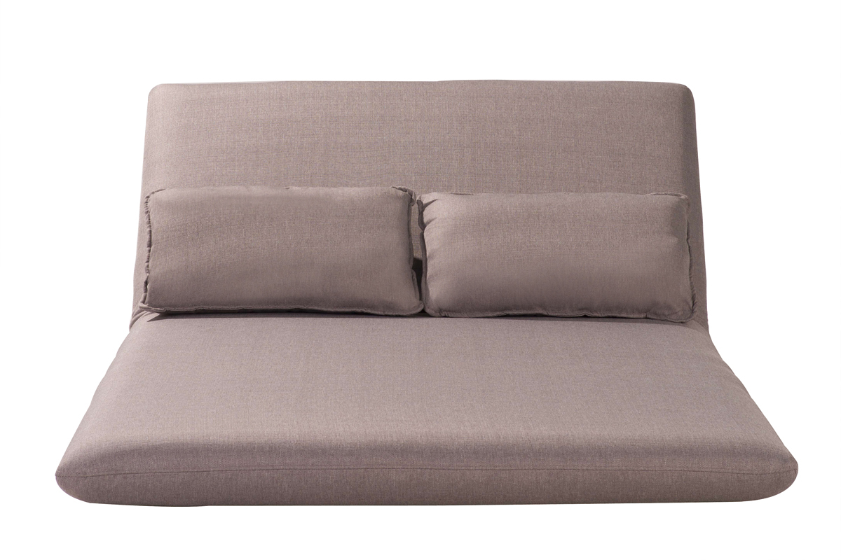 Poltrona convertibile 2 posti design color talpa SLEEPER