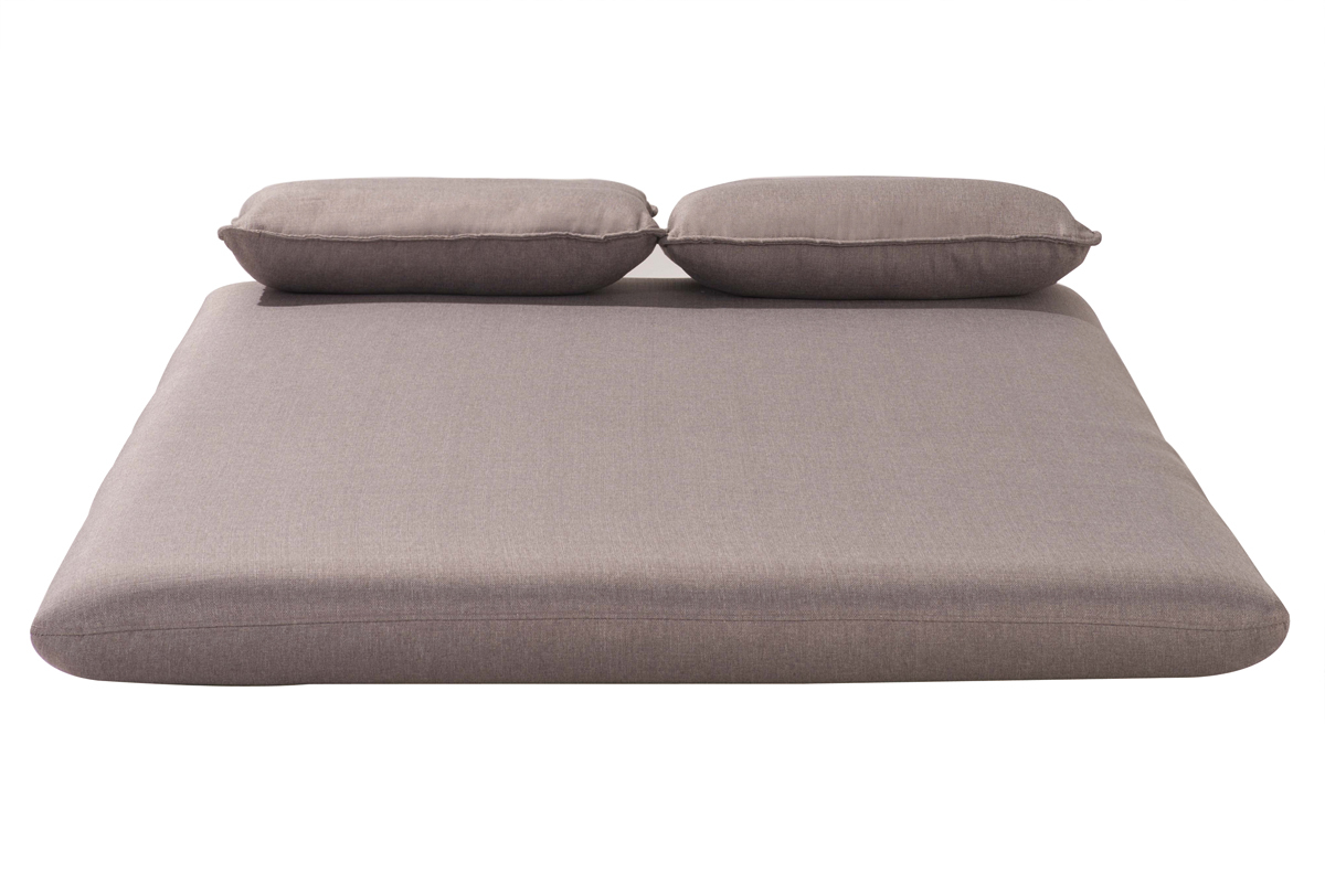Poltrona convertibile 2 posti design color talpa SLEEPER