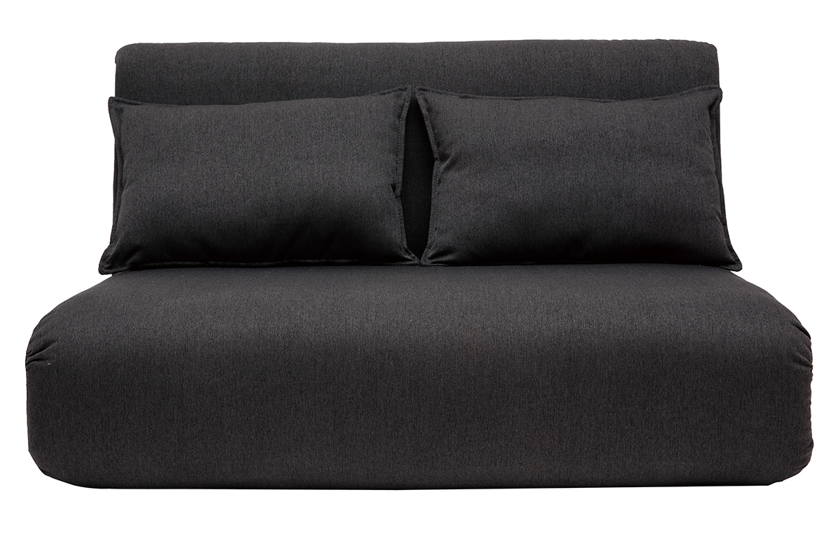 Poltrona convertibile 2 posti design grigio scuro SLEEPER