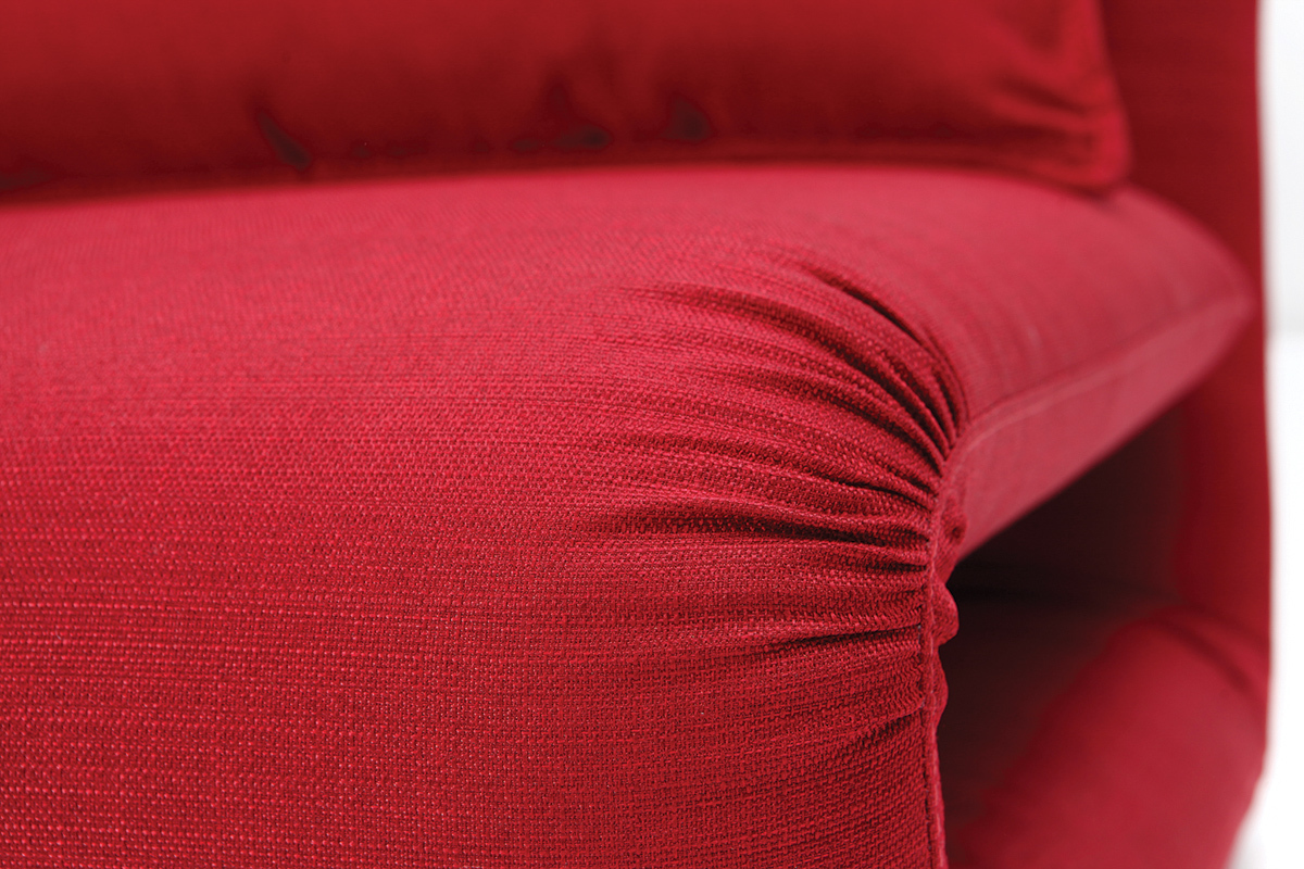 Poltrona convertibile design bordeaux scuro SLEEPER