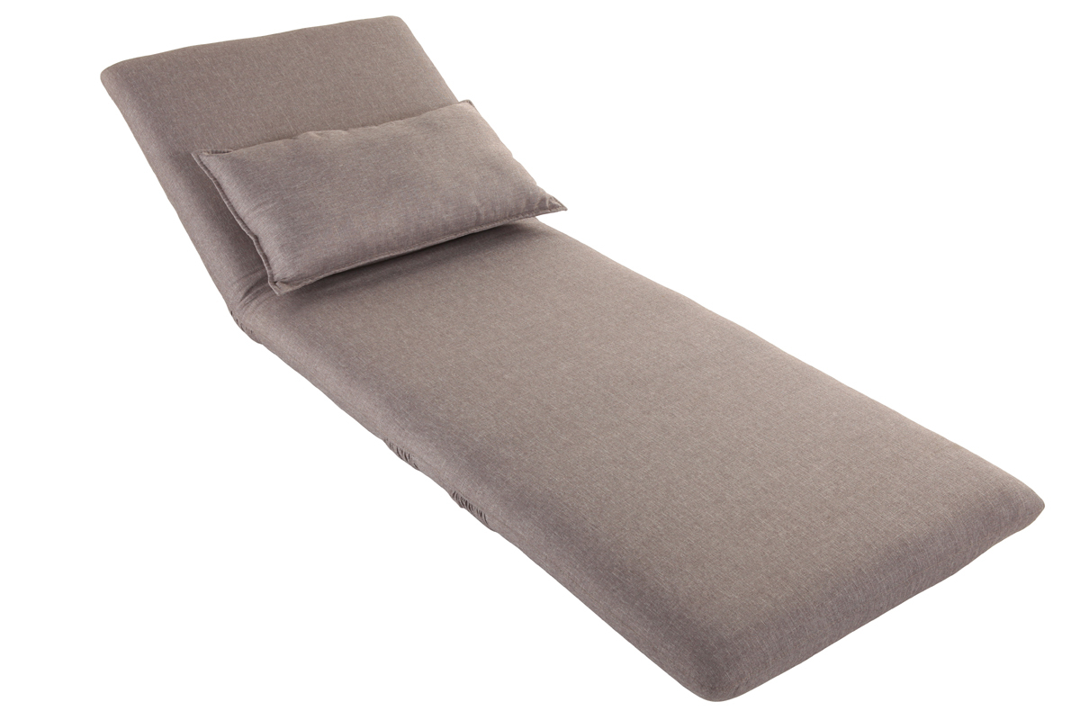 Poltrona convertibile design color talpa SLEEPER