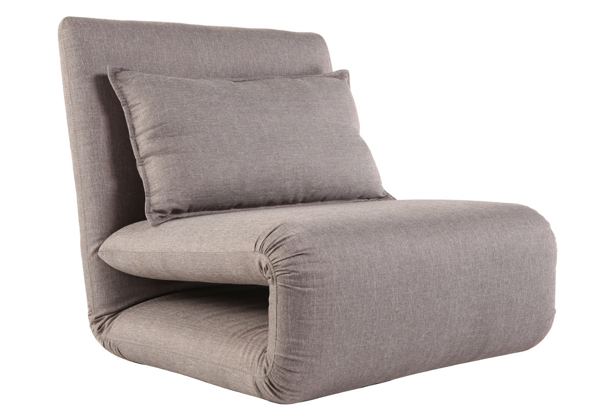 Poltrona convertibile design color talpa SLEEPER