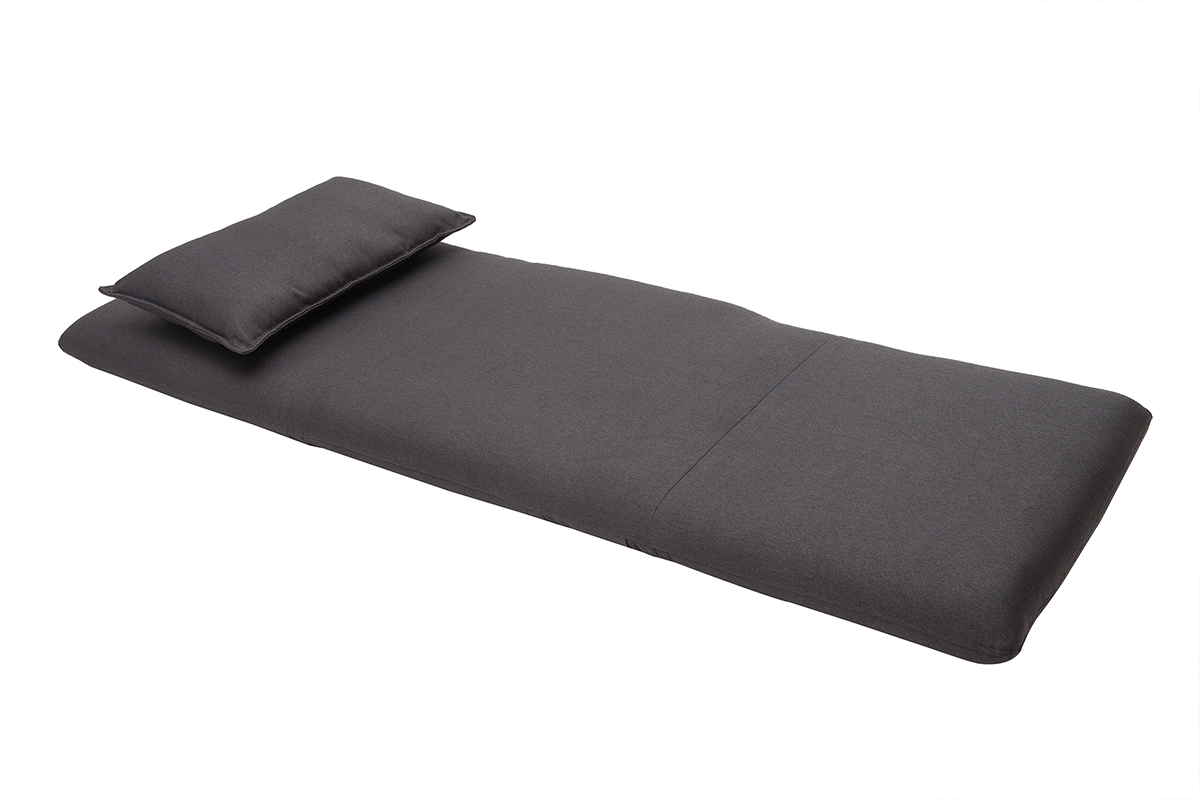 Poltrona convertibile design grigio scuro SLEEPER