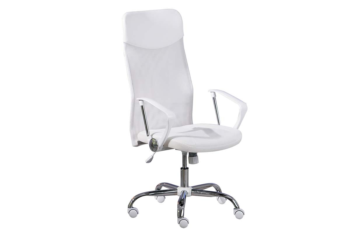 Poltrona da ufficio bianca GIUSEPPE