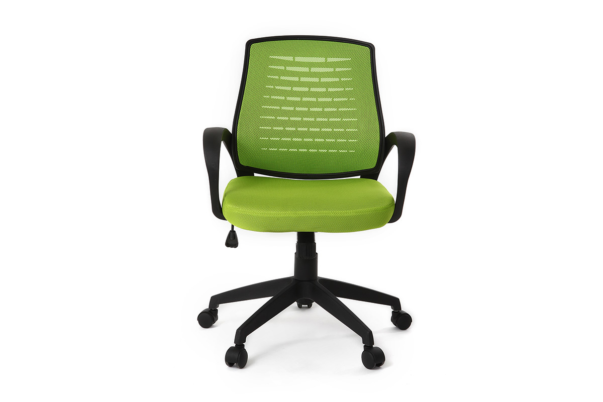 Poltrona da ufficio design mesh verde JUNIO