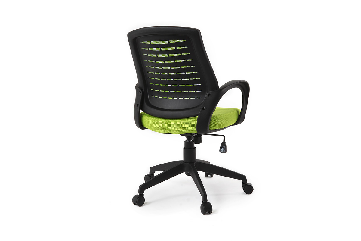 Poltrona da ufficio design mesh verde JUNIO