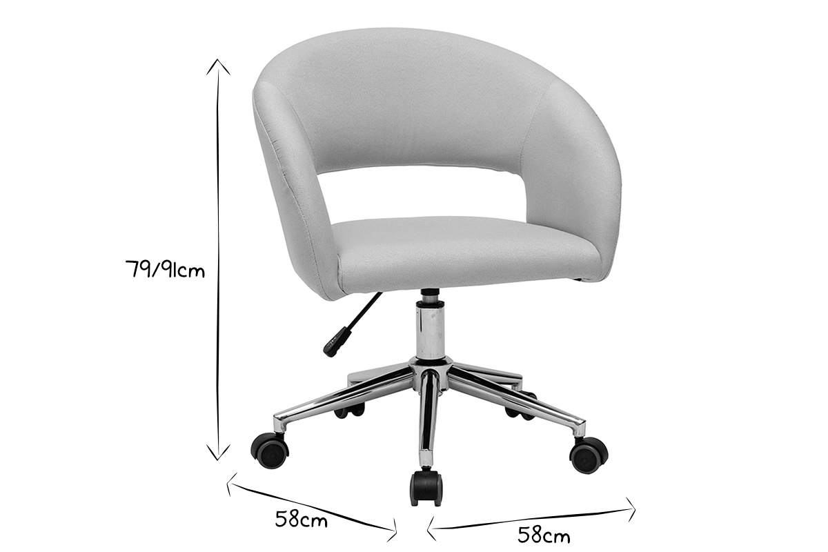 Poltrona da ufficio design naturale YLA