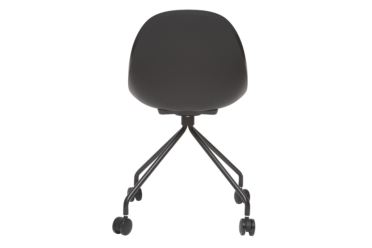 Poltrona da ufficio design nero CONCHA