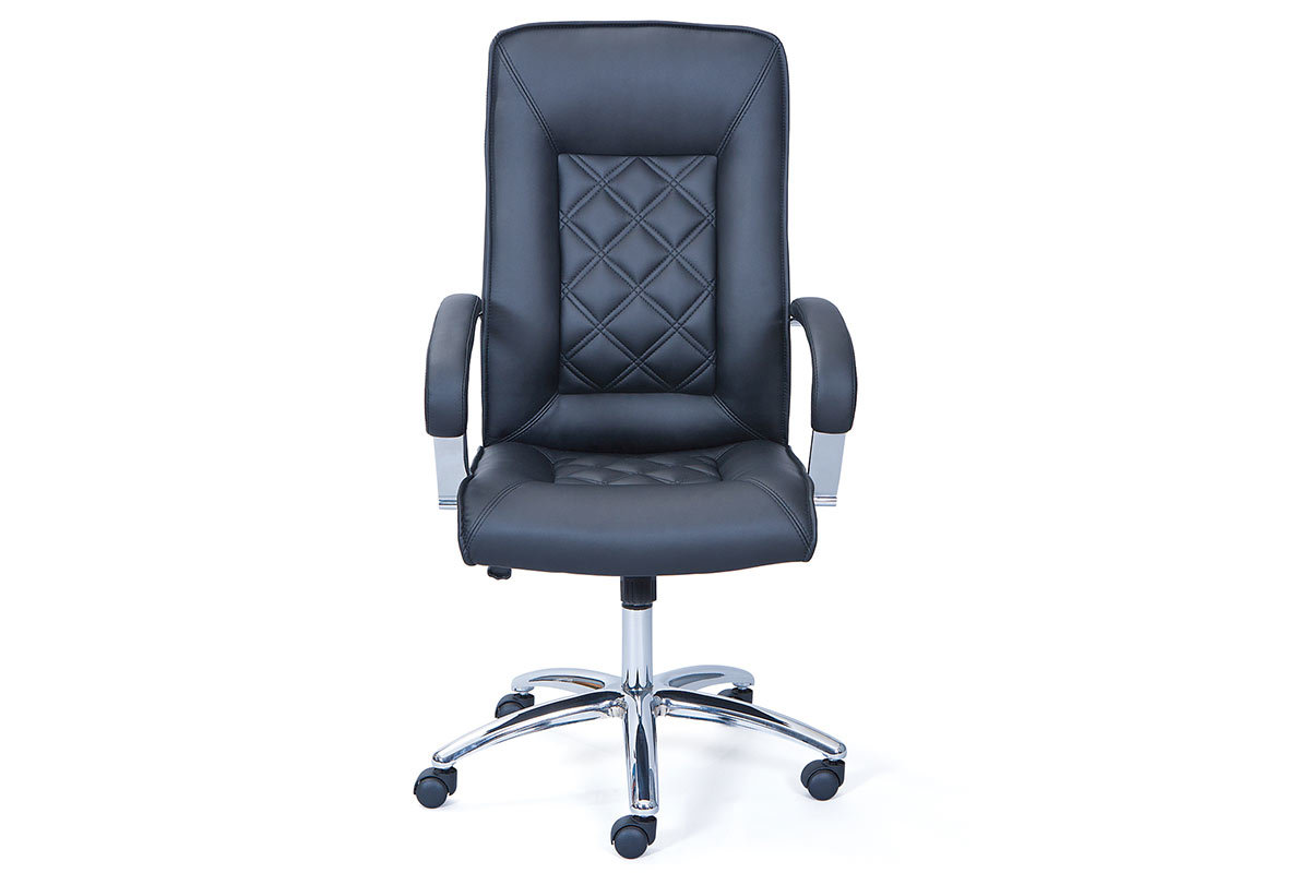 Poltrona da ufficio design PU nero MARTIN