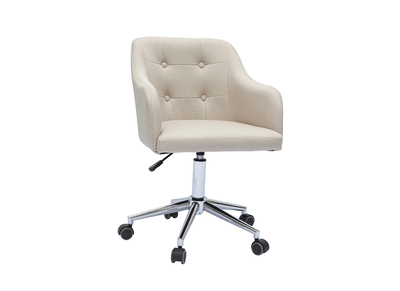 Poltrona da ufficio design tessuto naturale BALTIK