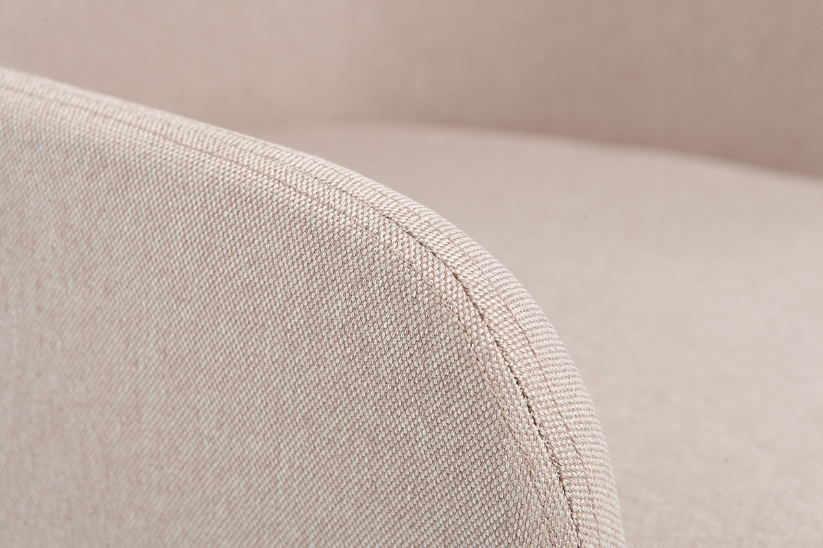 Poltrona da ufficio design tessuto naturale SHANA