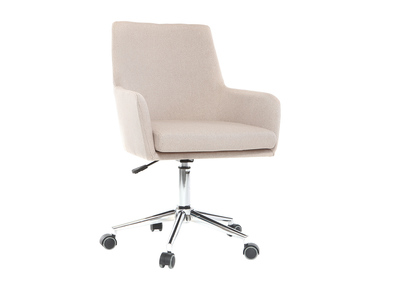 Poltrona da ufficio design tessuto naturale SHANA
