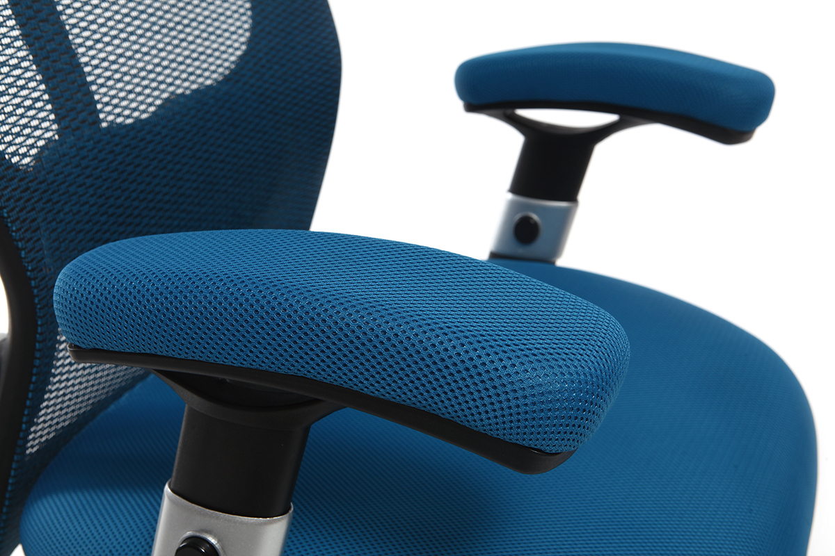 Poltrona da ufficio ergonomica Blu ULTIMATE V2 plus