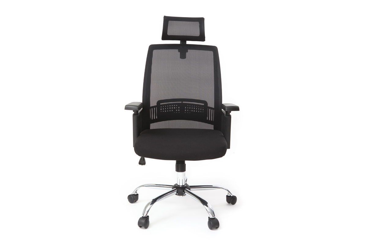 Poltrona da ufficio ergonomica design nero TITAN