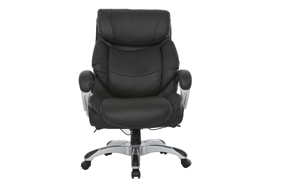 Poltrona da ufficio ergonomica e design nero MAGIST