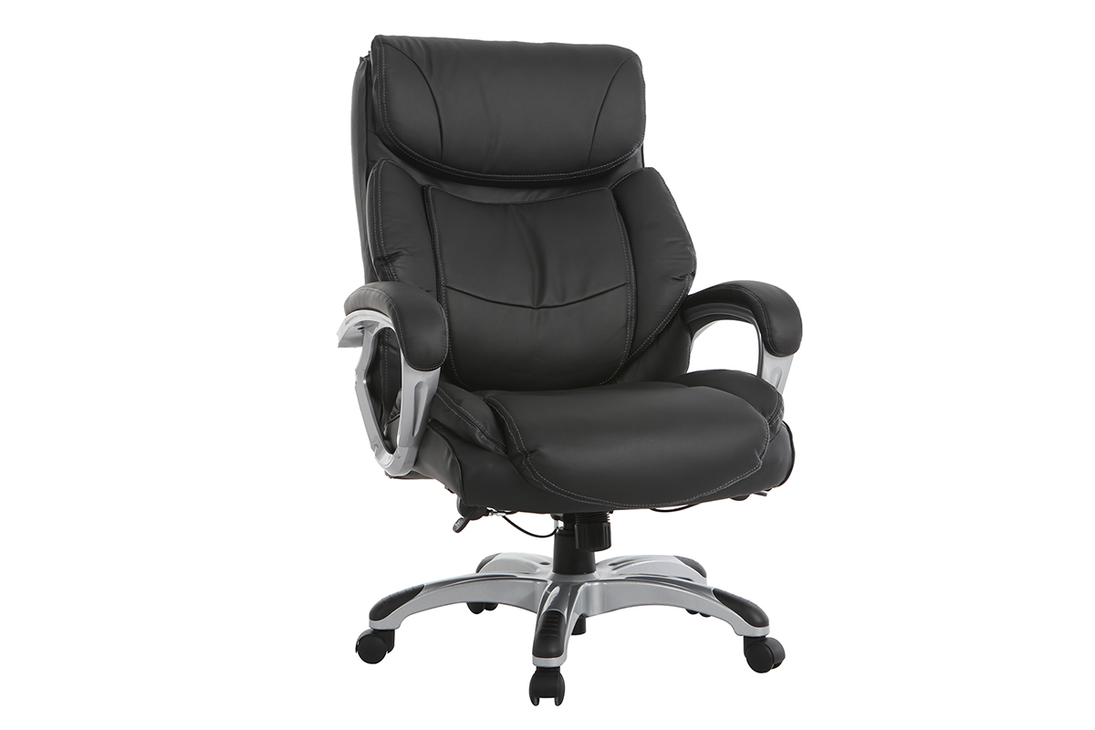 Poltrona da ufficio ergonomica e design nero MAGIST