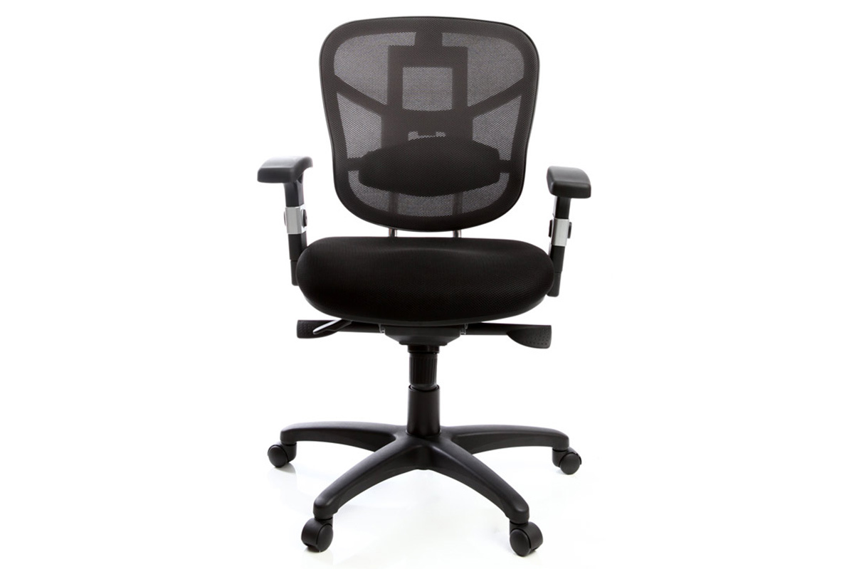 Poltrona da ufficio ergonomica nera UP TO YOU