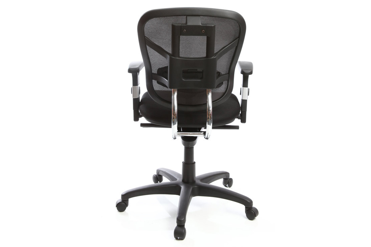 Poltrona da ufficio ergonomica nera UP TO YOU
