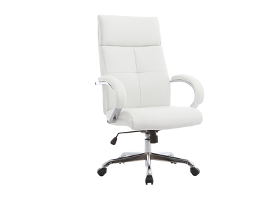 Poltrona da ufficio girevole design bianco TOWER